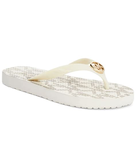 michael kors flip flops mens|Michael Kors flip flops women's.